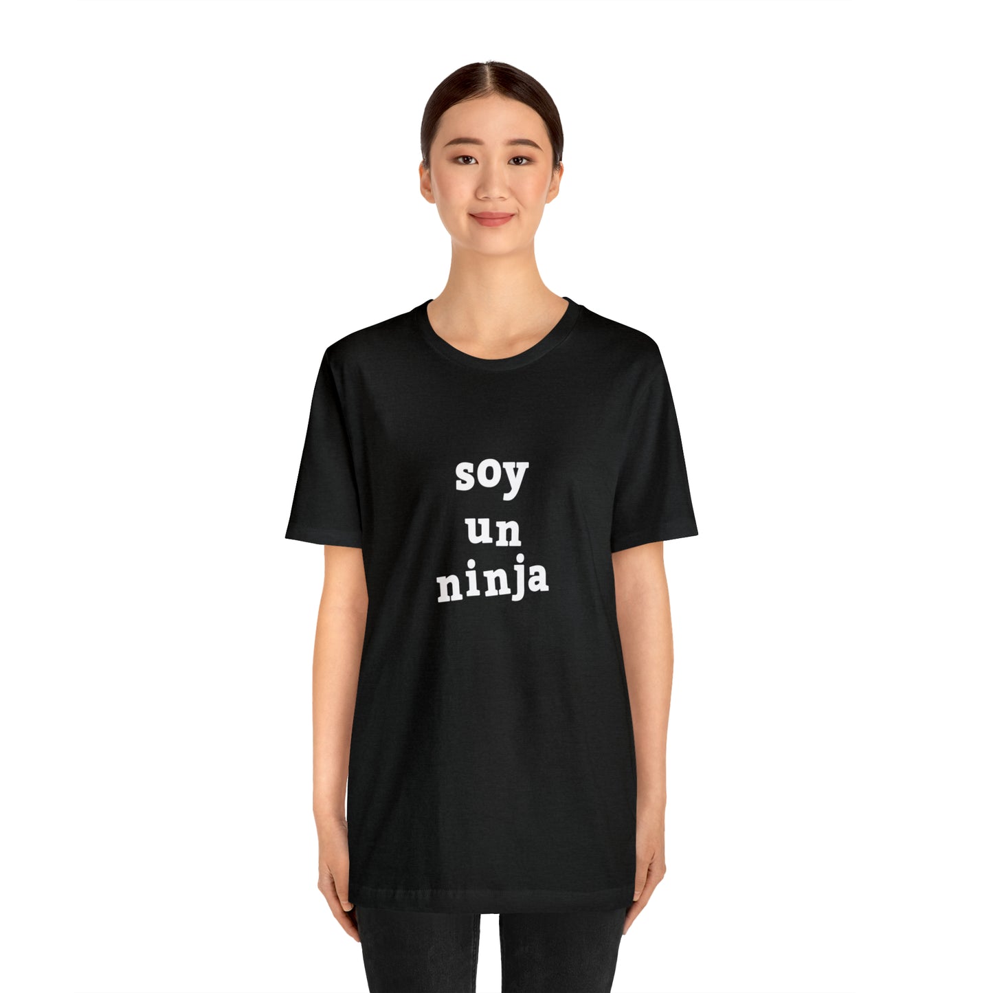 Soy Un Ninja — Unisex Jersey Short Sleeve Tee